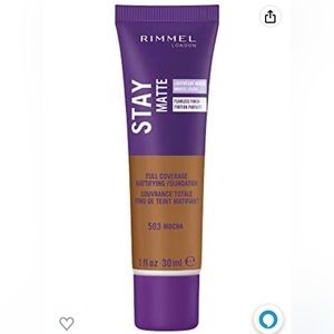 Rimmel London stay matte full coverage. Mattifying foundation, 503 mocha